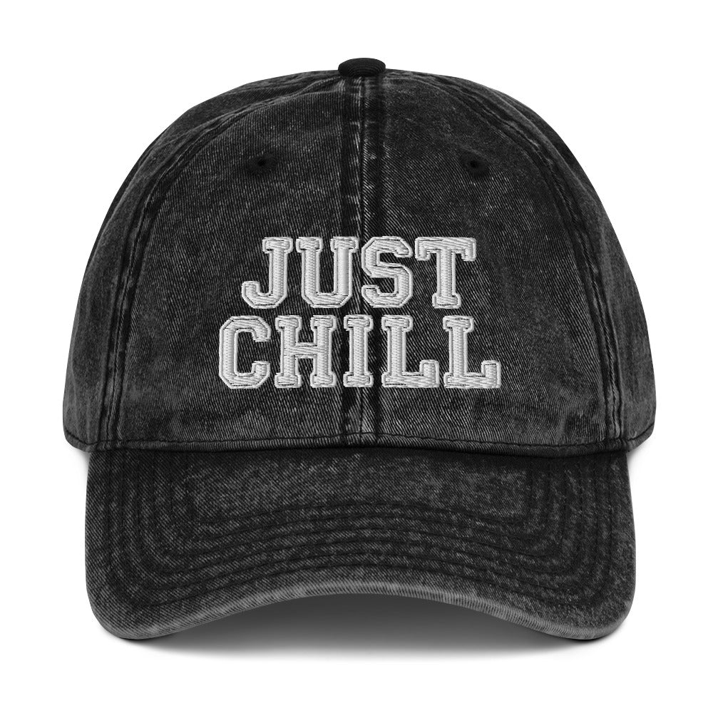 Just Chill Vintage Cotton Twill Cap