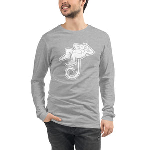 Solid White Chango Long Sleeve Tee