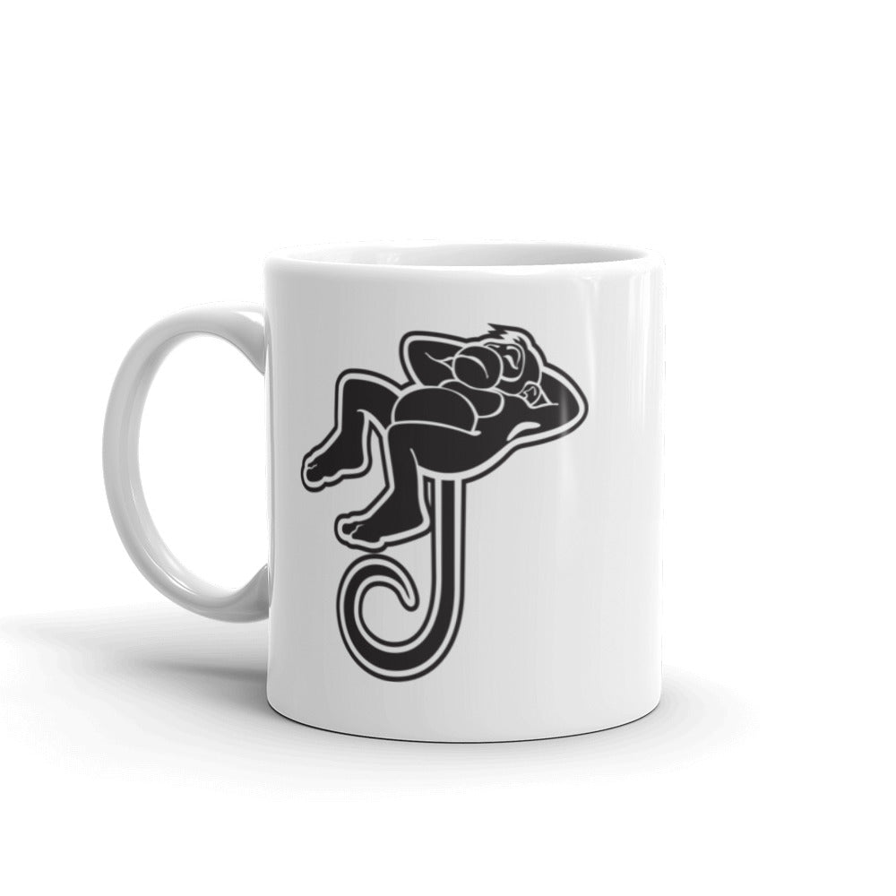 Right-Handed Solid Black Chango Mug