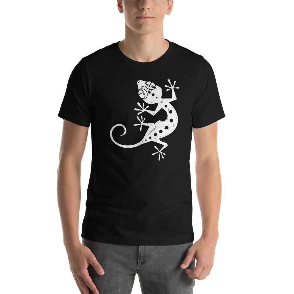 White Gecko Unisex Short Sleeve Tee